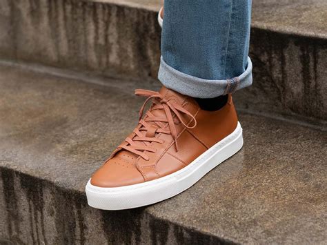 brown sneakers for men.